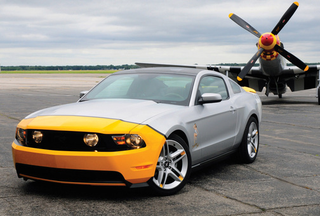 Illustration for article titled Ford Mustang AV-X10 "Dearborn Doll" Takes Off